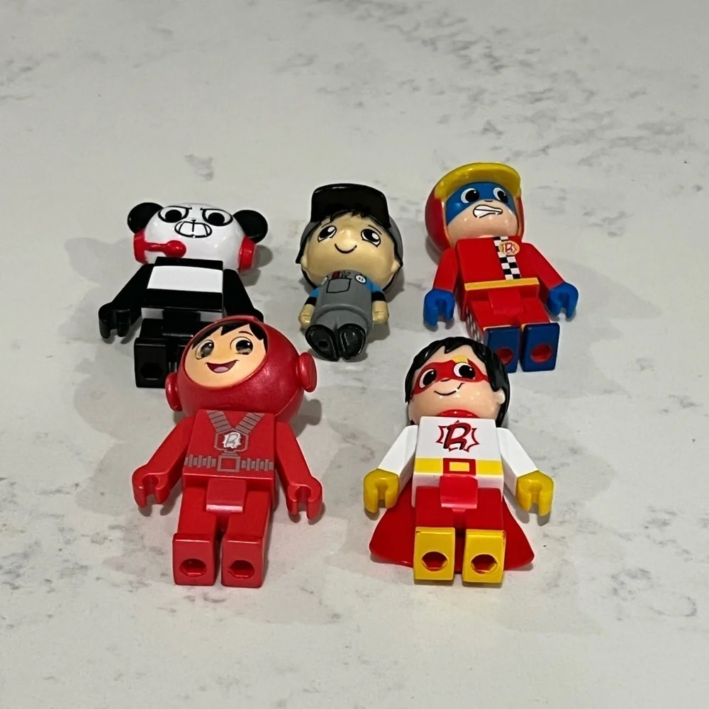 Colorful Character Building Block Set